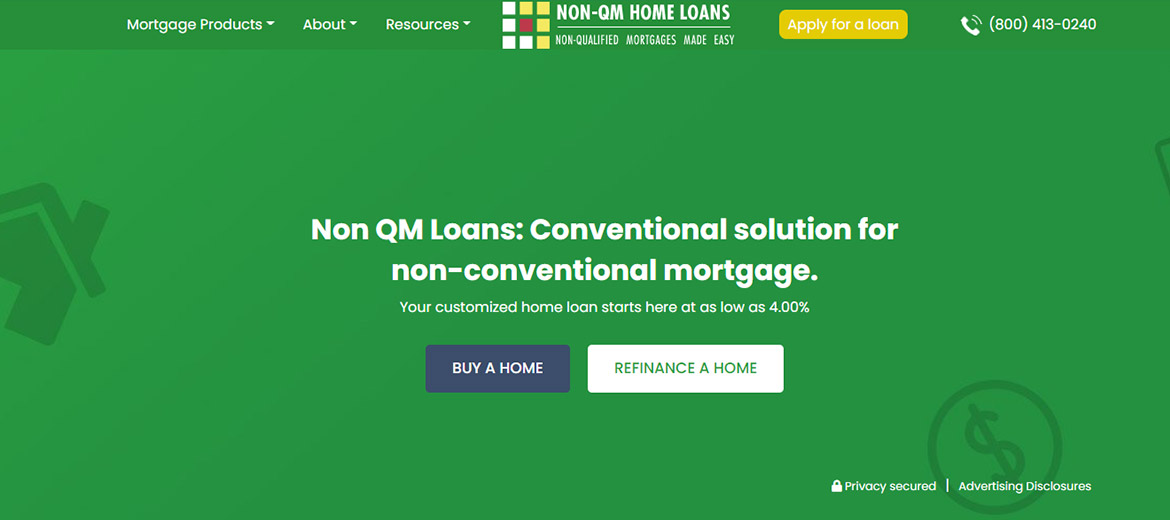 Non-QM Home Loans